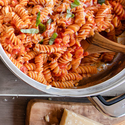 Organic Gluten Free Rice & Lentil Fusilli from Jovial Foods, Inc