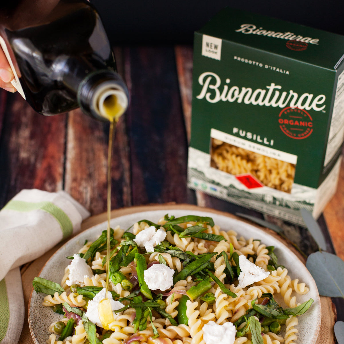 Organic Durum Semolina Fusilli from Jovial Foods, Inc