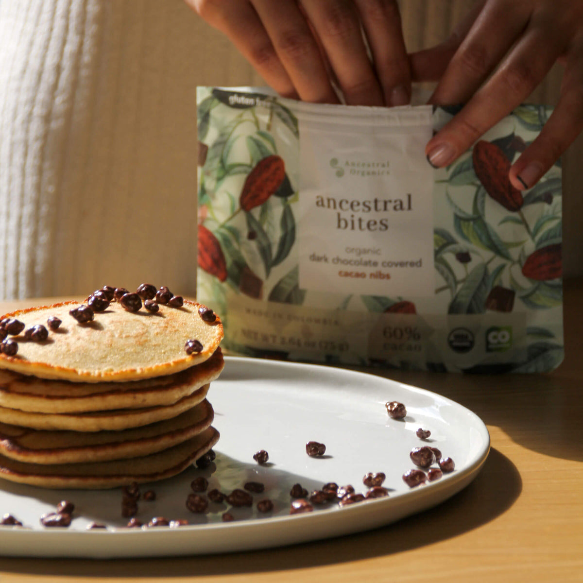 Organic Dark Chocolate Covered Cacao Nibs, image 4 of 4
