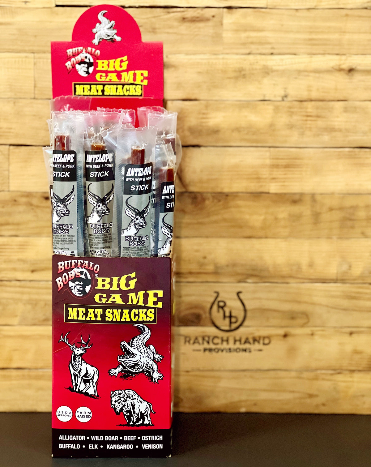Antelope Jerky — Premium Lean, Meat from Ranch Hand Provisions