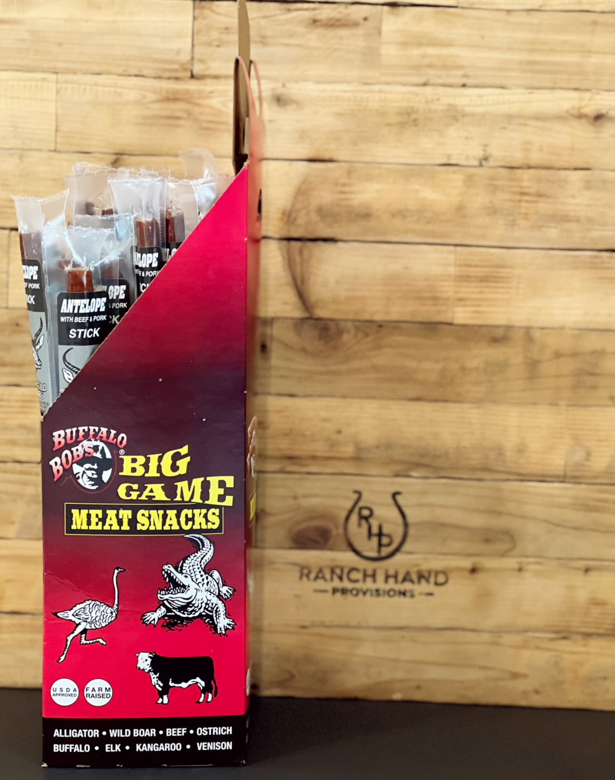 Antelope Jerky — Premium Lean, Meat from Ranch Hand Provisions