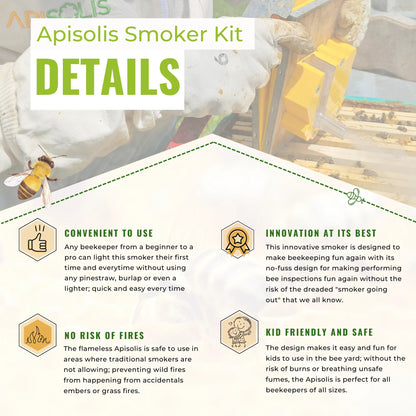 Apisolis Flameless Smoker
