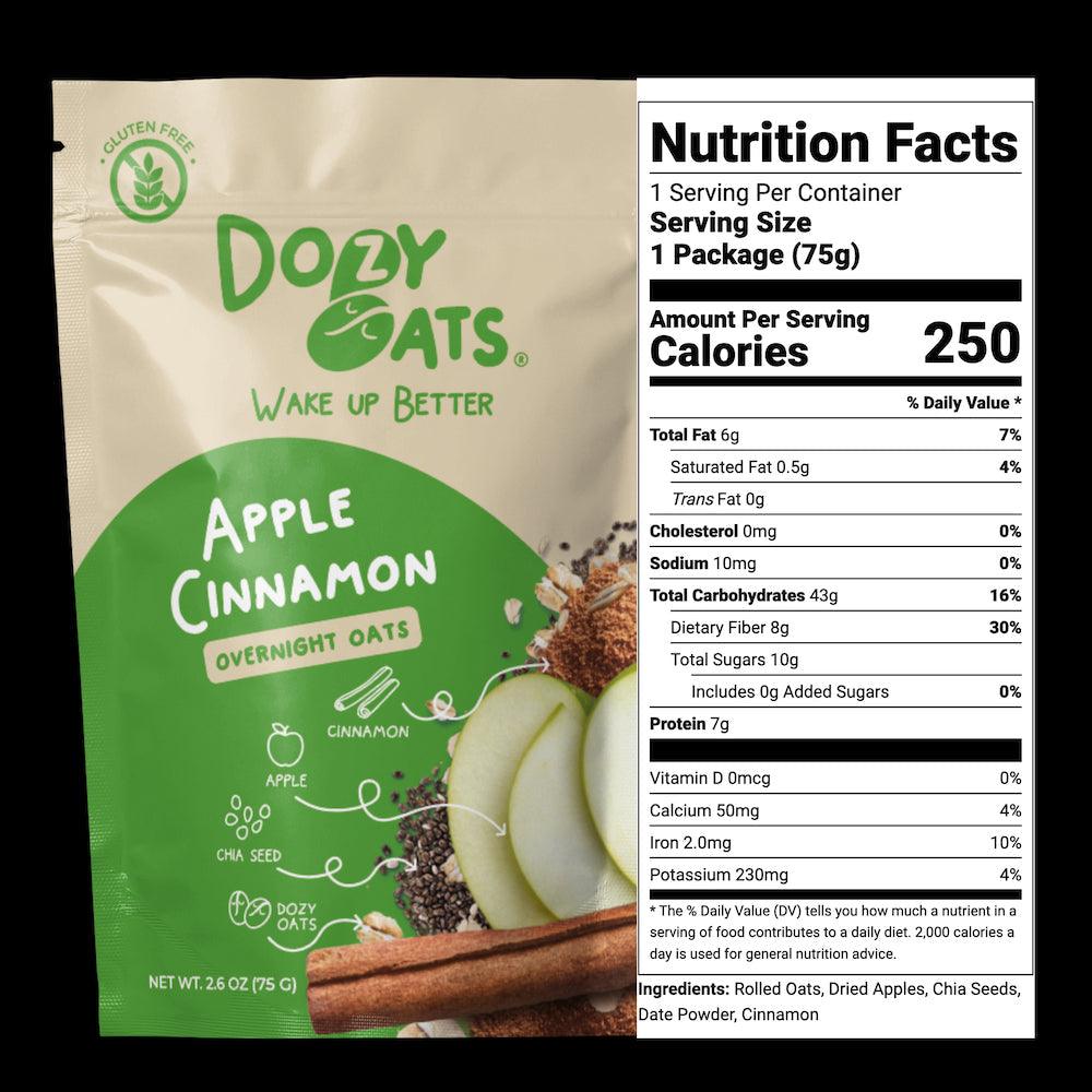 10-Pack Sampler Box with jar, Box from Dozy Oats