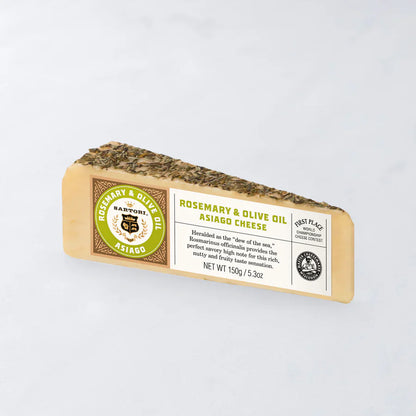 Asiago w/ Rosemary, Cheese from Keystone Cheese