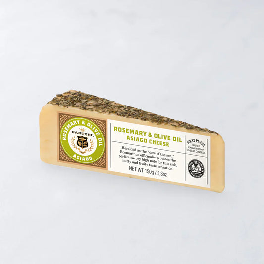 Asiago w/ Rosemary, Cheese from Keystone Cheese