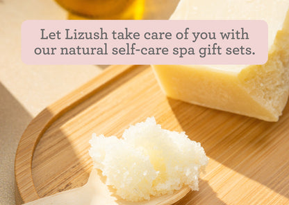 Reviving set with Grapefruit shea butter and Body scrub, Health & Beauty from Lizush