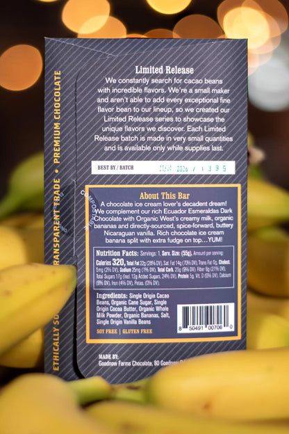 Limited Release, Chocolate Banana Split
