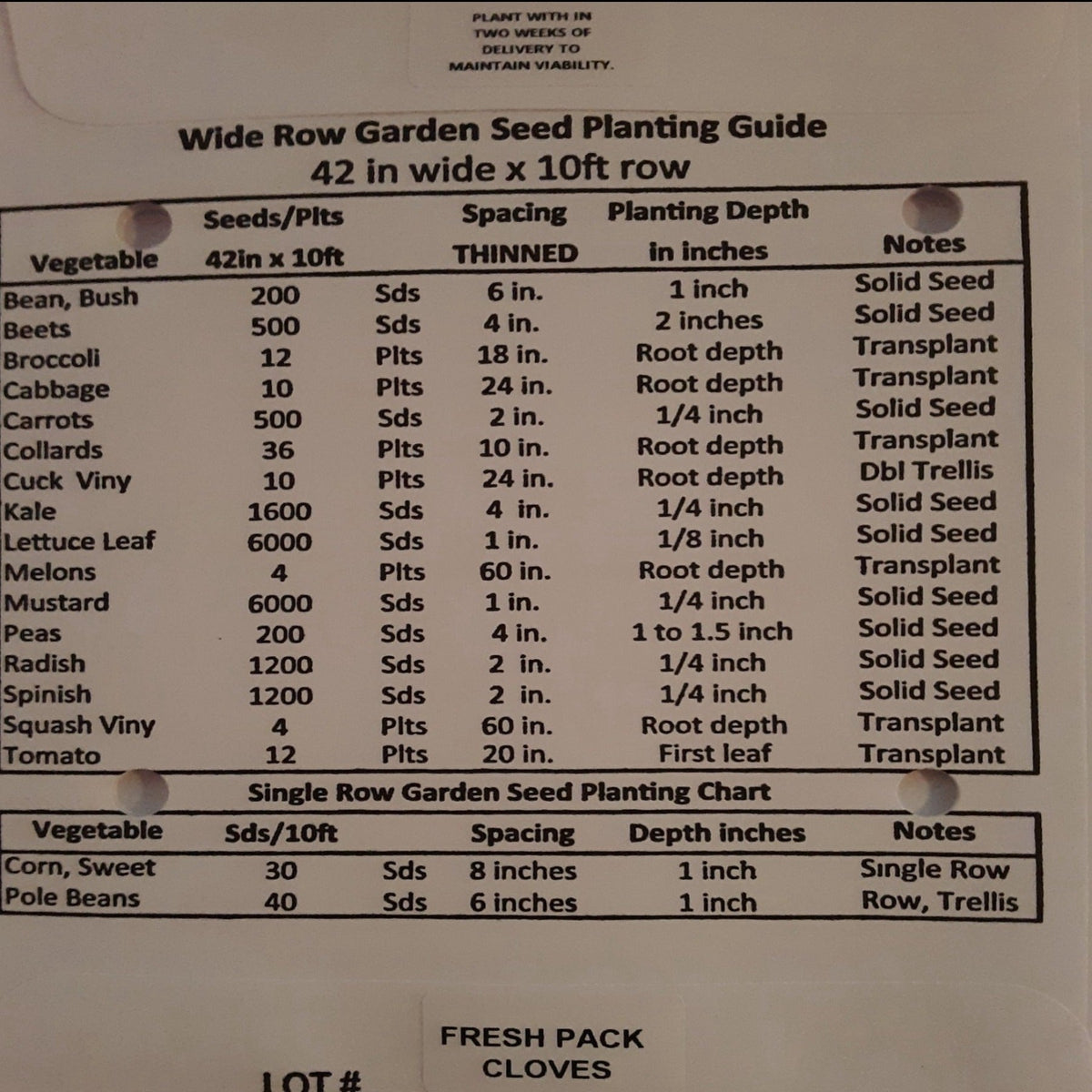 German White Heirloom Certified Seed Garlic Cloves