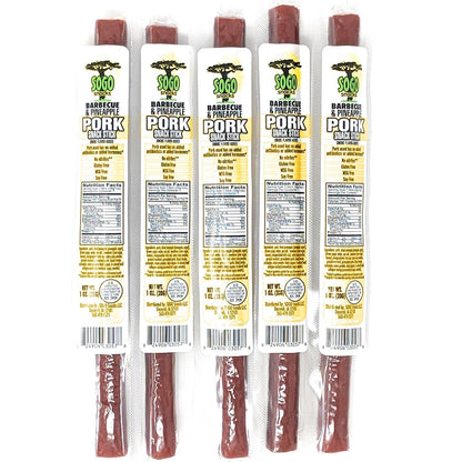 Barbecue & Pineapple - Premium Natural Pork, 1-oz Sticks