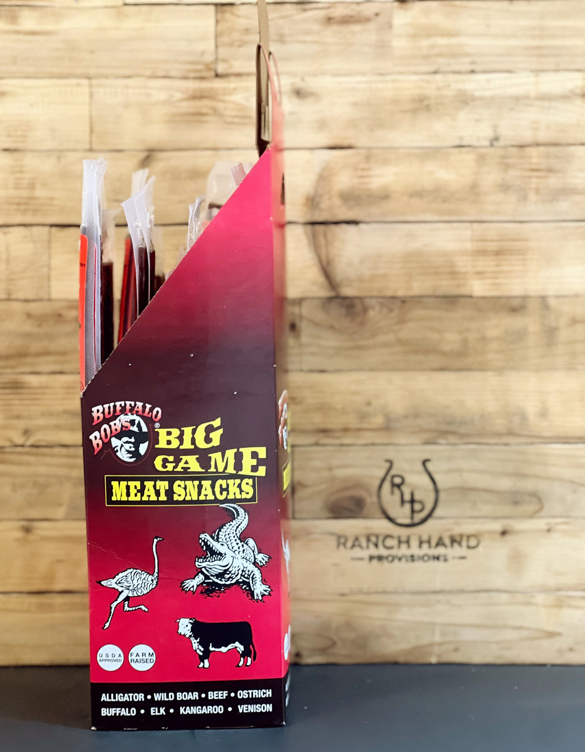 Alligator Jerky — BBQ Style, Meat from Ranch Hand Provisions