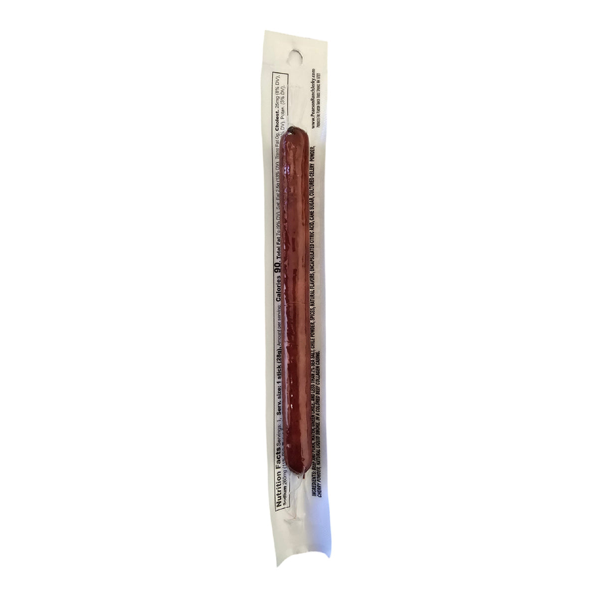 Green Chile and Autumn Blend Chile Beef & Pork Snack Sticks (12 pack), Meat from Pearson Ranch Jerky