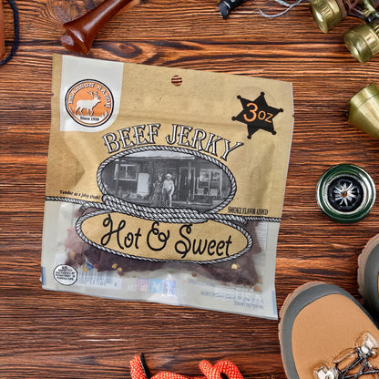 Hot & Sweet Beef Jerky - 3 oz, Meat from Pearson Ranch Jerky