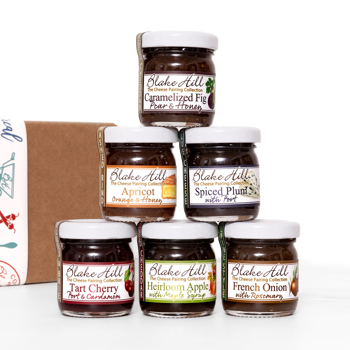 Cheese Pairings Mini Jams (30) by Blake Hill Preserves