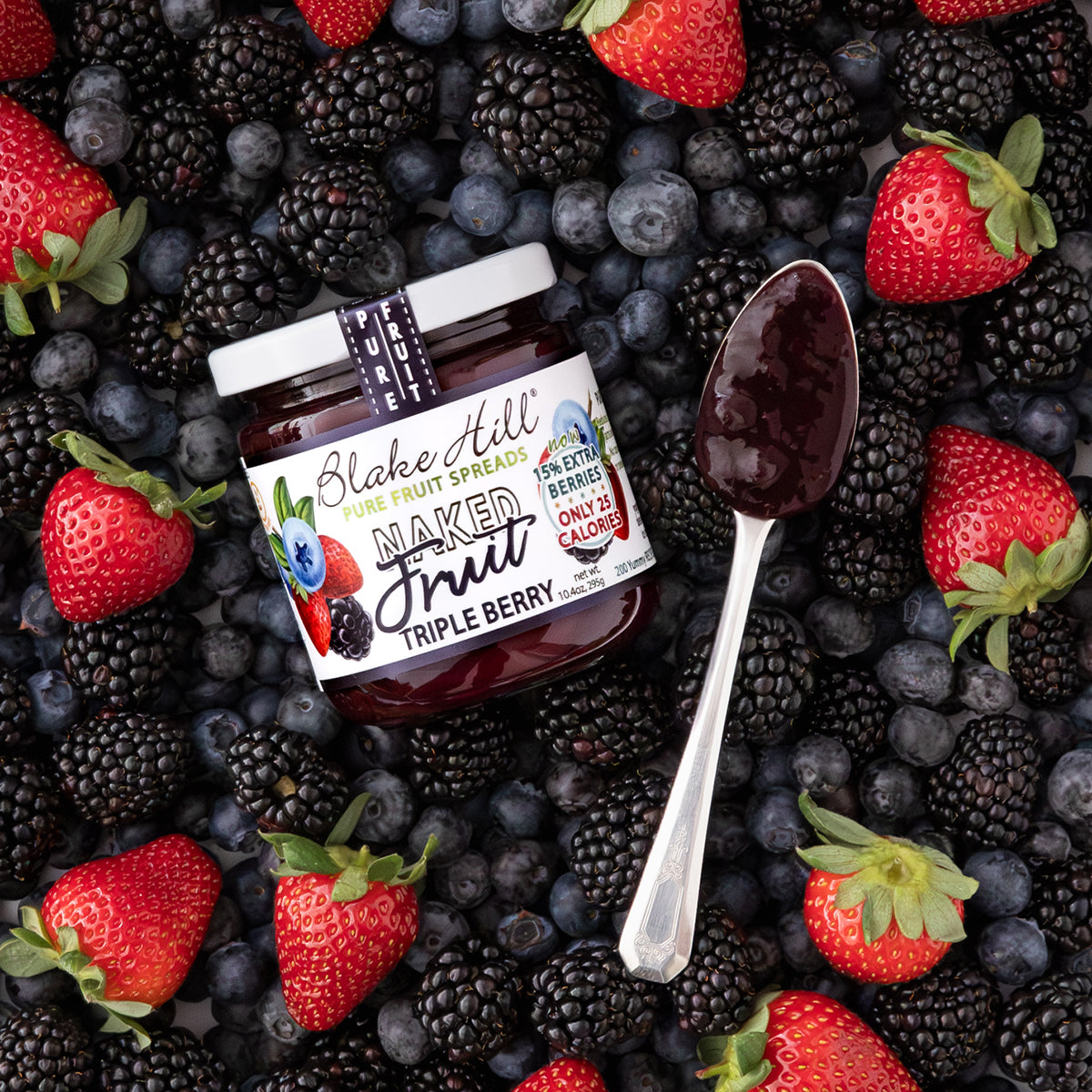 NEW Naked Triple Berry Spread 10.4oz - FRESH BATCH COMING SOON, image 4 of 6
