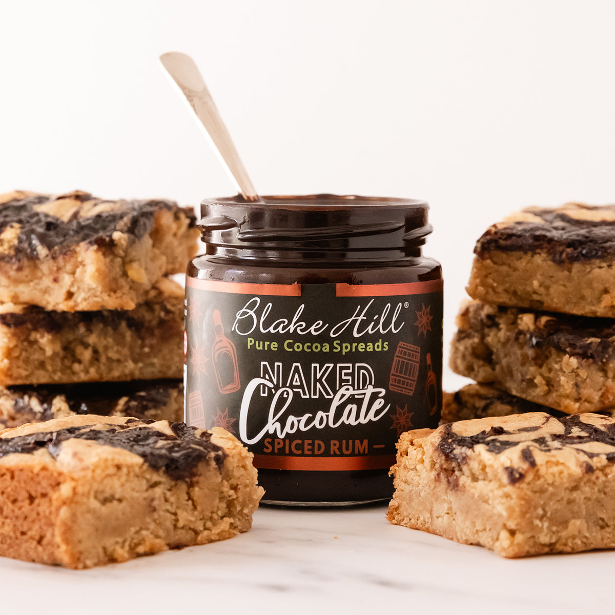 Naked Chocolate Spiced Rum Spread, Jams & Jellies from Blake Hill Preserves