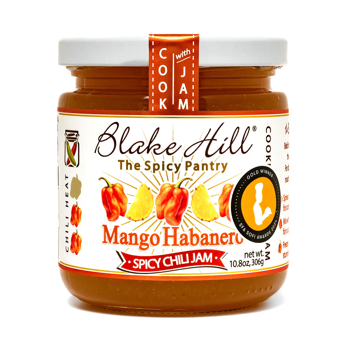 Mango Habanero 10.8oz - FRESH JAM COMING SOON by Blake Hill Preserves