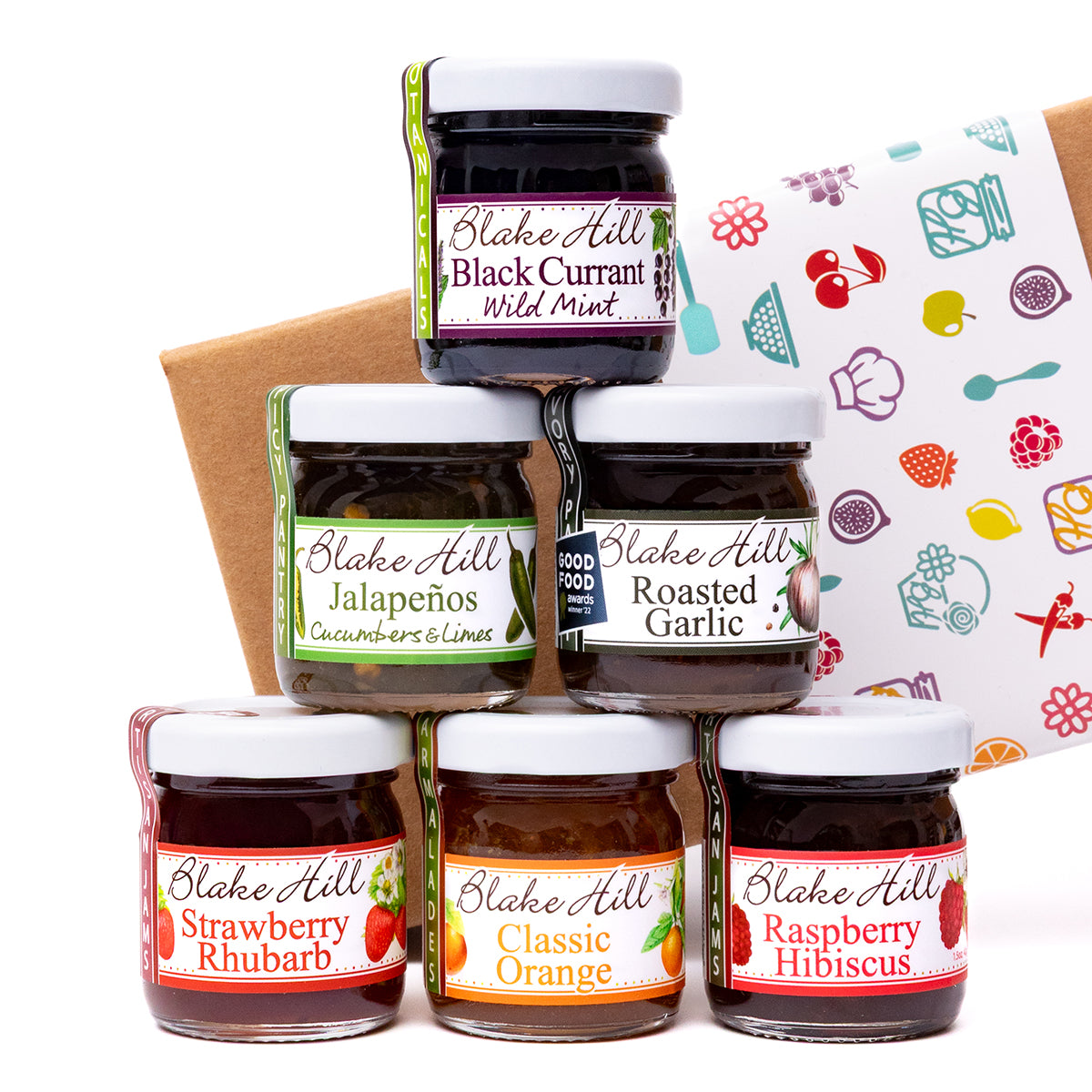 Sweet, Savory, Spicy Mini Jams (30) by Blake Hill Preserves