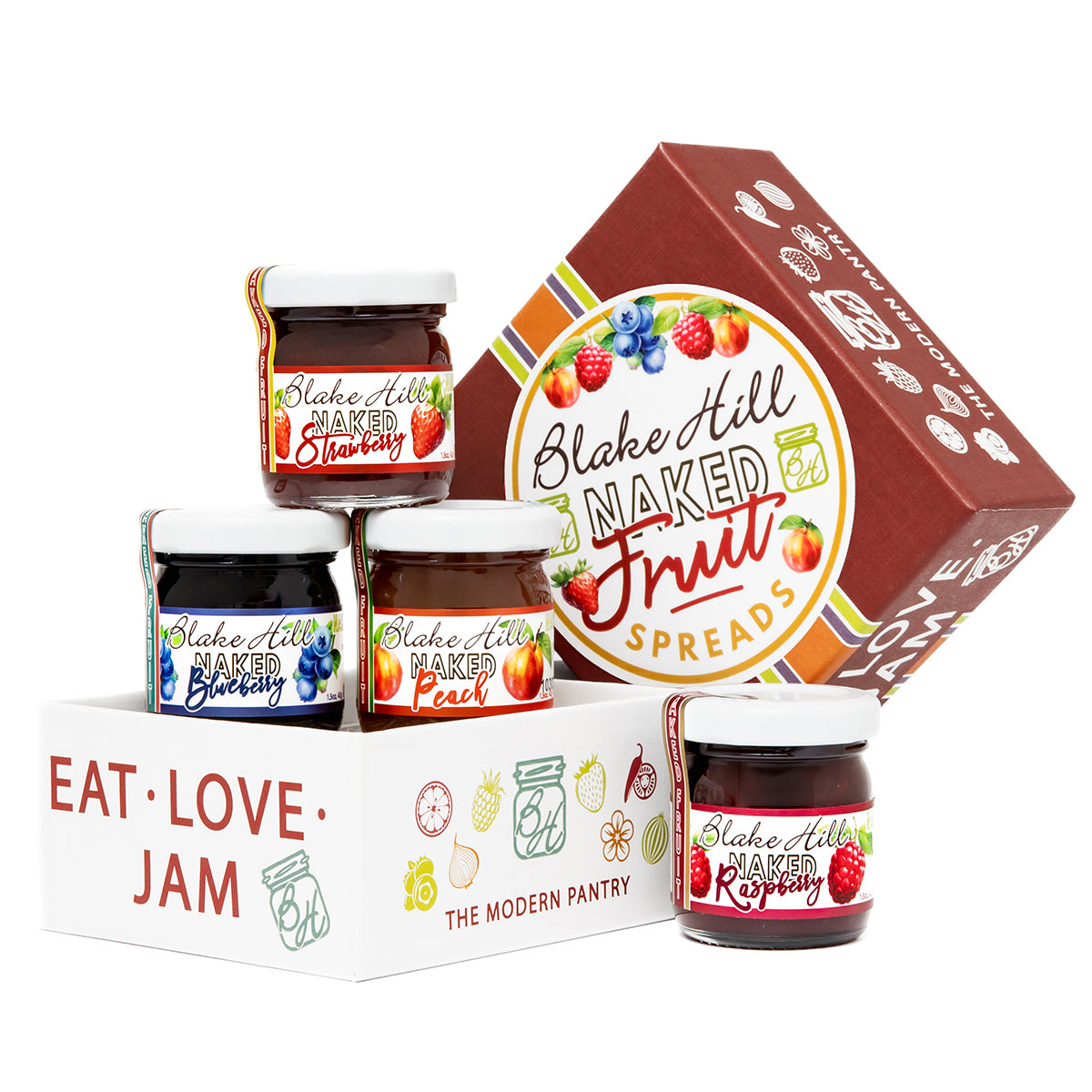 Naked Fruit Mini Sampler by Blake Hill Preserves