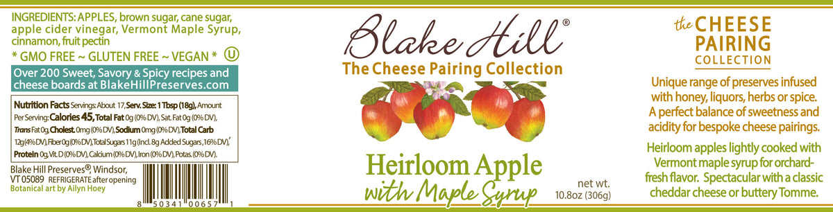 Heirloom Apple with Maple Syrup, Jams & Jellies from Blake Hill Preserves