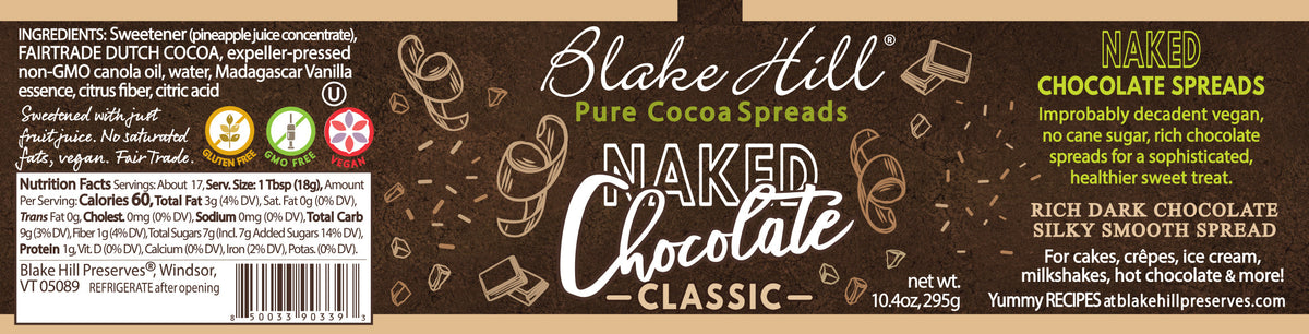Naked Classic Chocolate Spread 10.4oz - FRESH BATCH COMING SOON, image 15 of 15