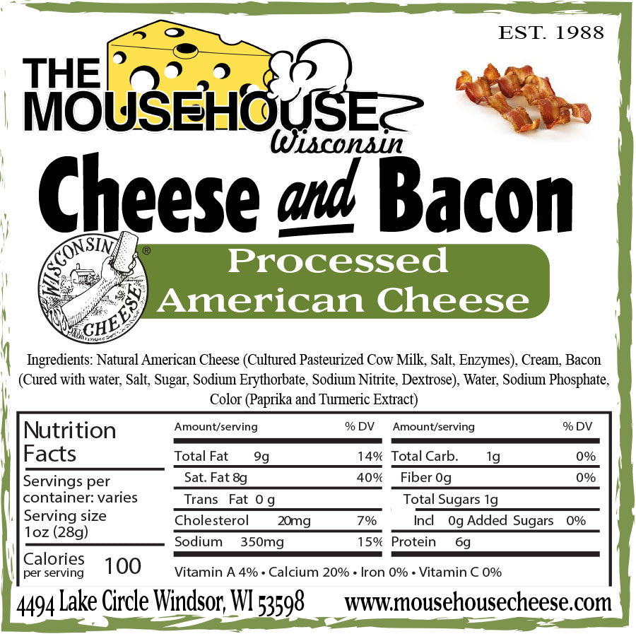 Cheese and Bacon