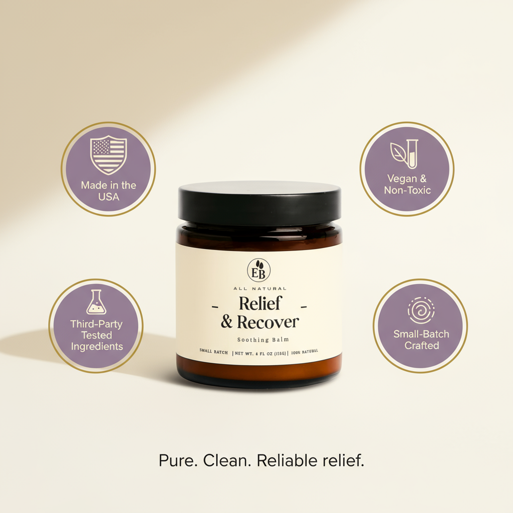 Relief & Recover Pain Balm, image 4 of 7