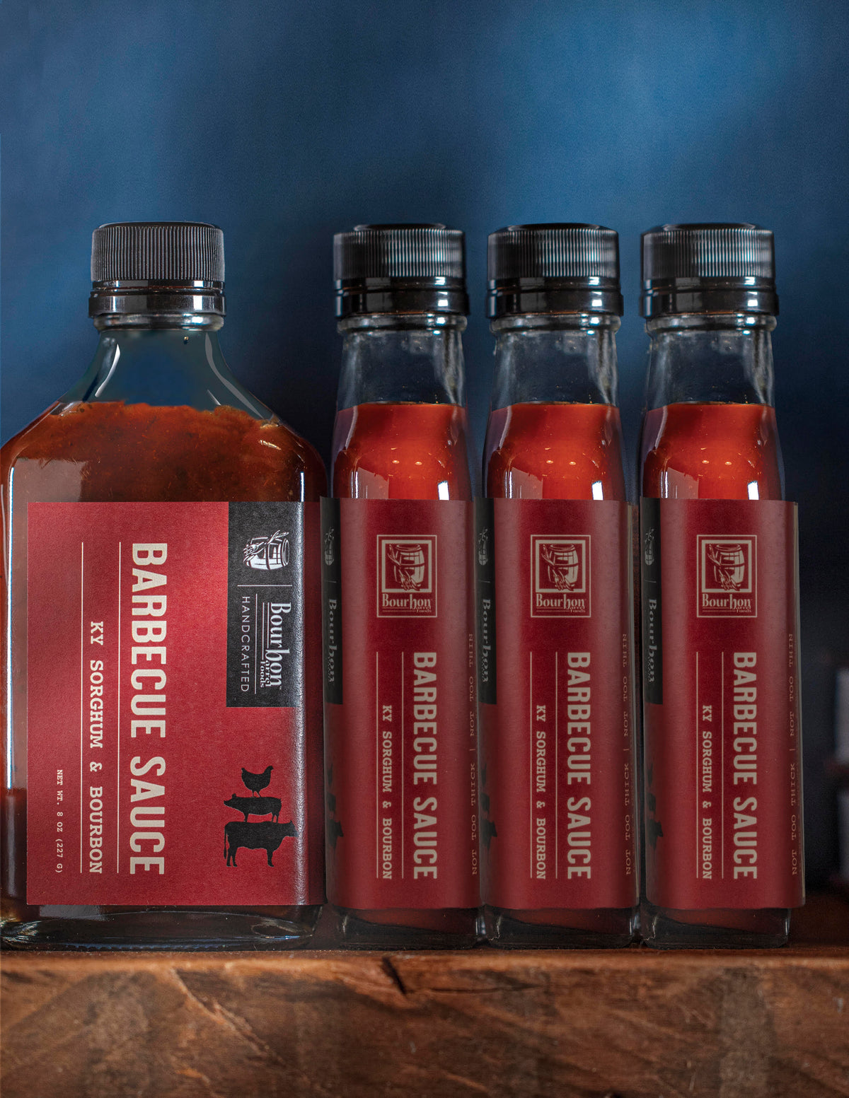 Barbecue Sauce with Bourbon and Sorghum, Simple from Bourbon Barrel Foods