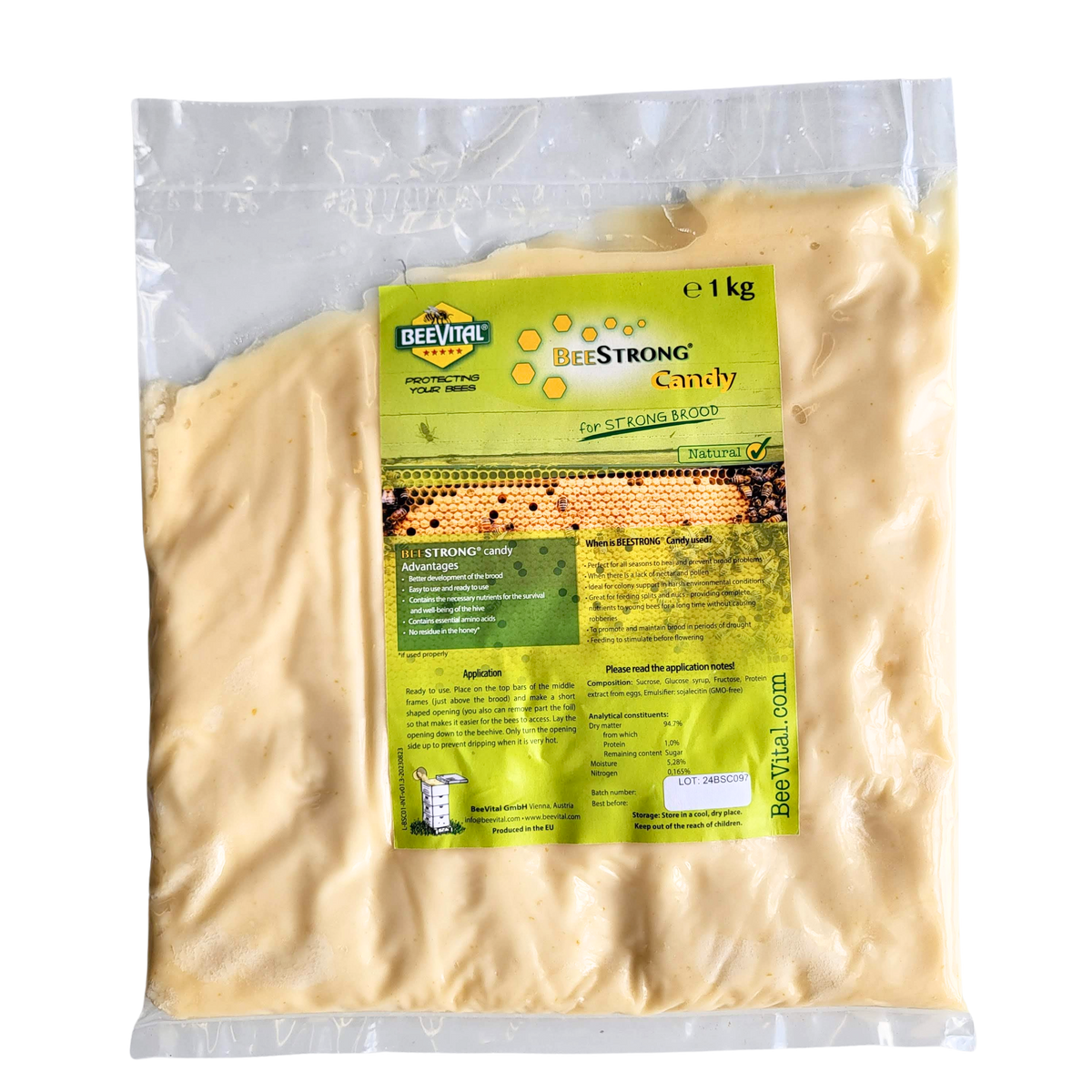 BeeStrong Candy or Fondant - Ready To Use, Animals & Pet Supplies from Foxhound Bee Company