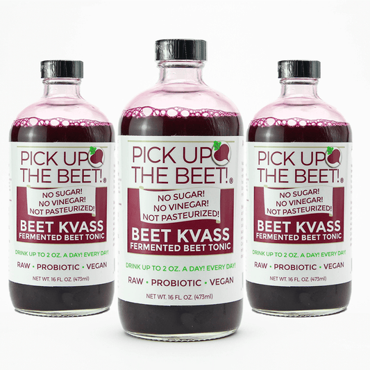 Beet Kvass trio, Beverage from Garden Goddess