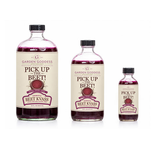 Pick Up The Beet Juice Kvass - Nitric Oxide Tonic With Live Cultures