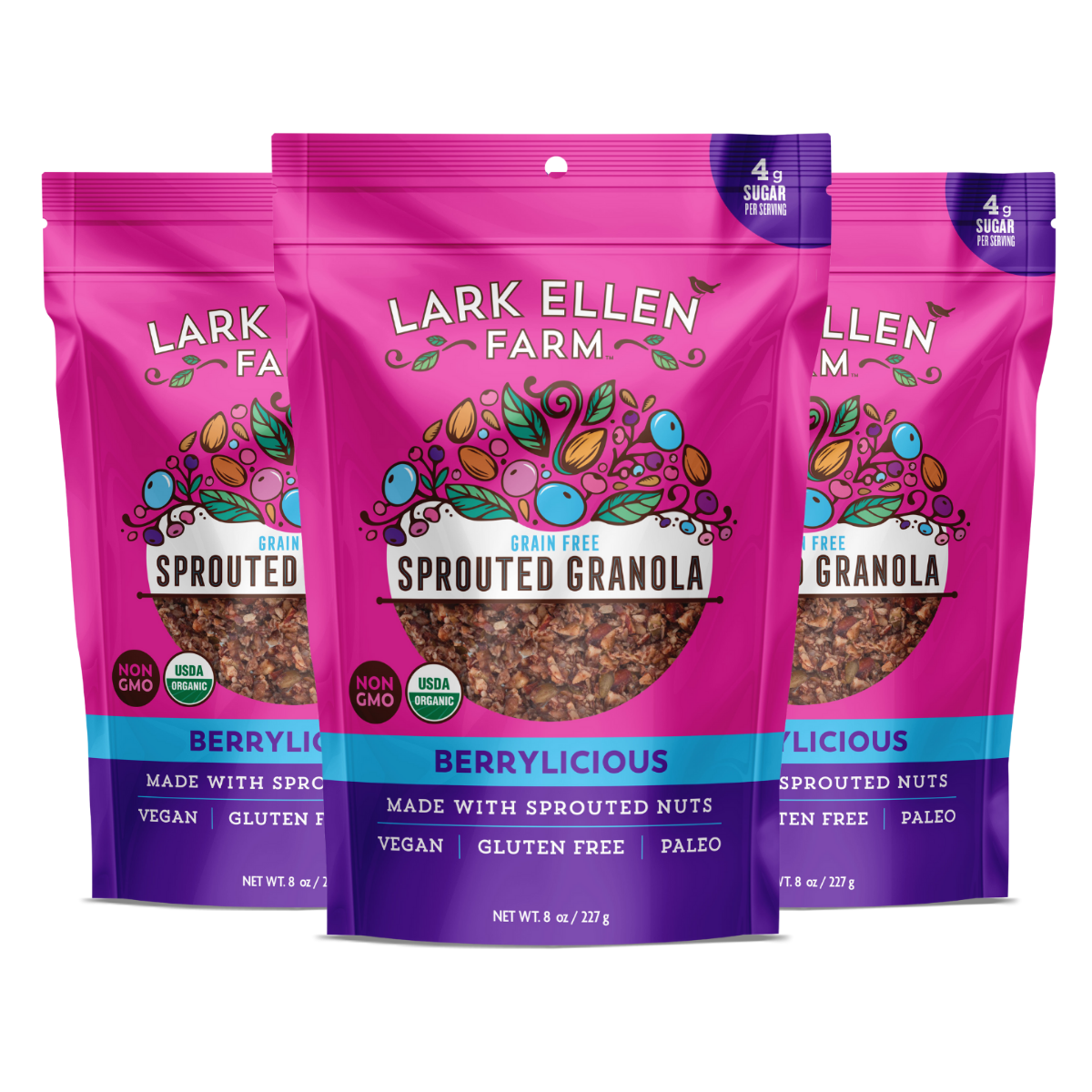 Berrylicious Sprouted Granola, image 2 of 3