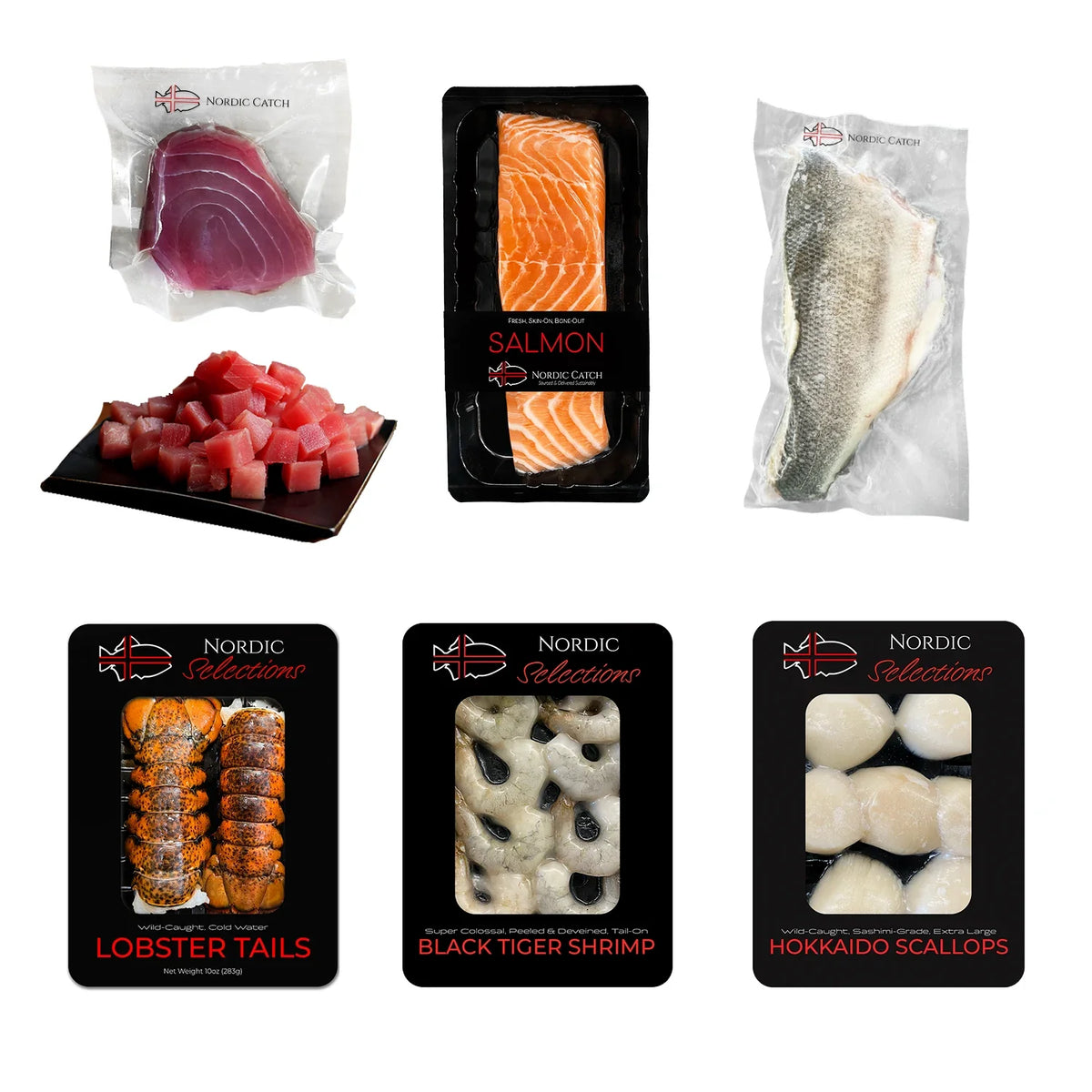 Best Selling Seafood - Premium Seafood Bundle from Nordic Catch