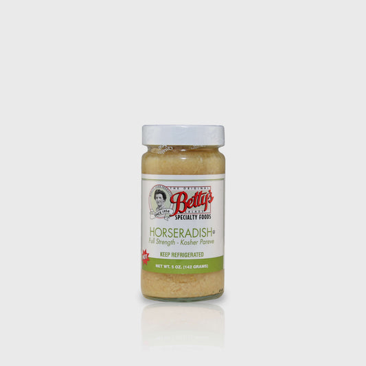 Betty's Pure Hot Horseradish, Condiments & Sauces from Pilsudski Mustard