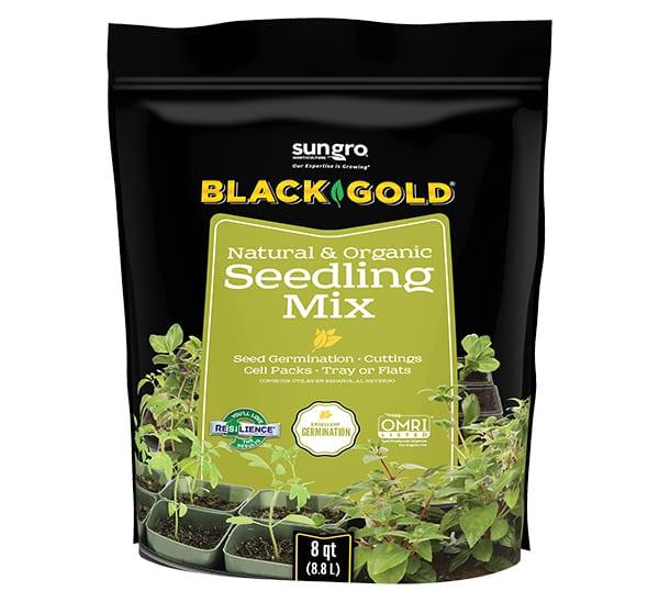 Sungro Black Gold Seedling Mix (8qt), Garden from Grow Organic