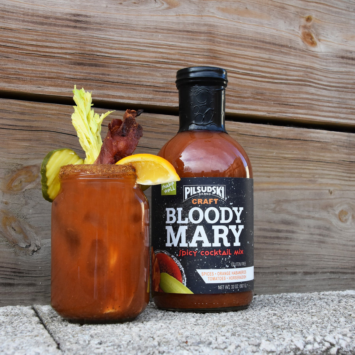 Spicy Bloody Mary Mix by Pilsudski Mustard
