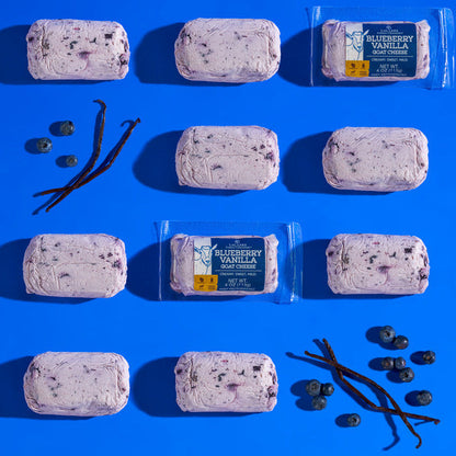 LaClare Blueberry Vanilla Goat Cheese, Cheese from Keystone Cheese