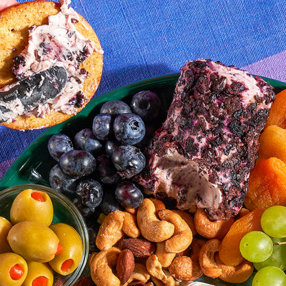 LaClare Blueberry Vanilla Goat Cheese, Cheese from Keystone Cheese