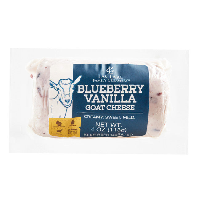 LaClare Blueberry Vanilla Goat Cheese, Cheese from Keystone Cheese
