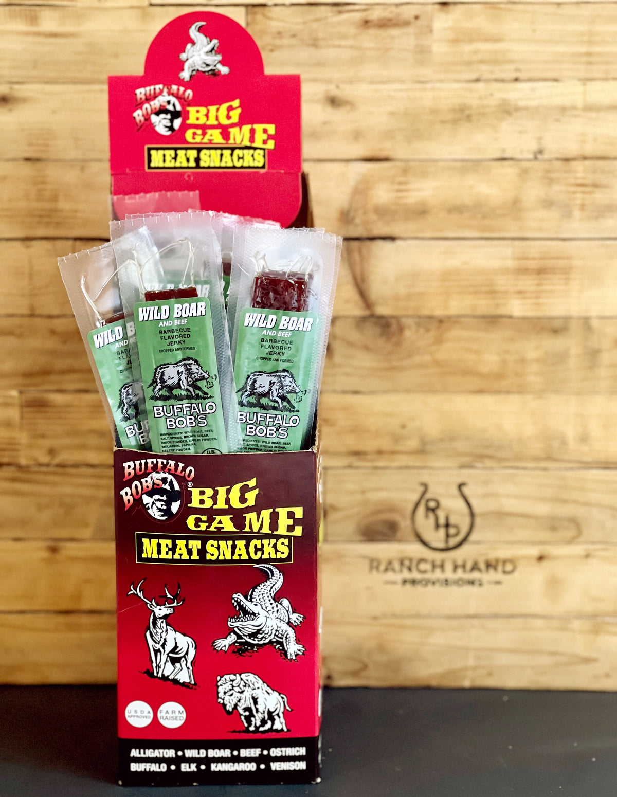 Wild Boar Jerky — BBQ Style, Meat from Ranch Hand Provisions