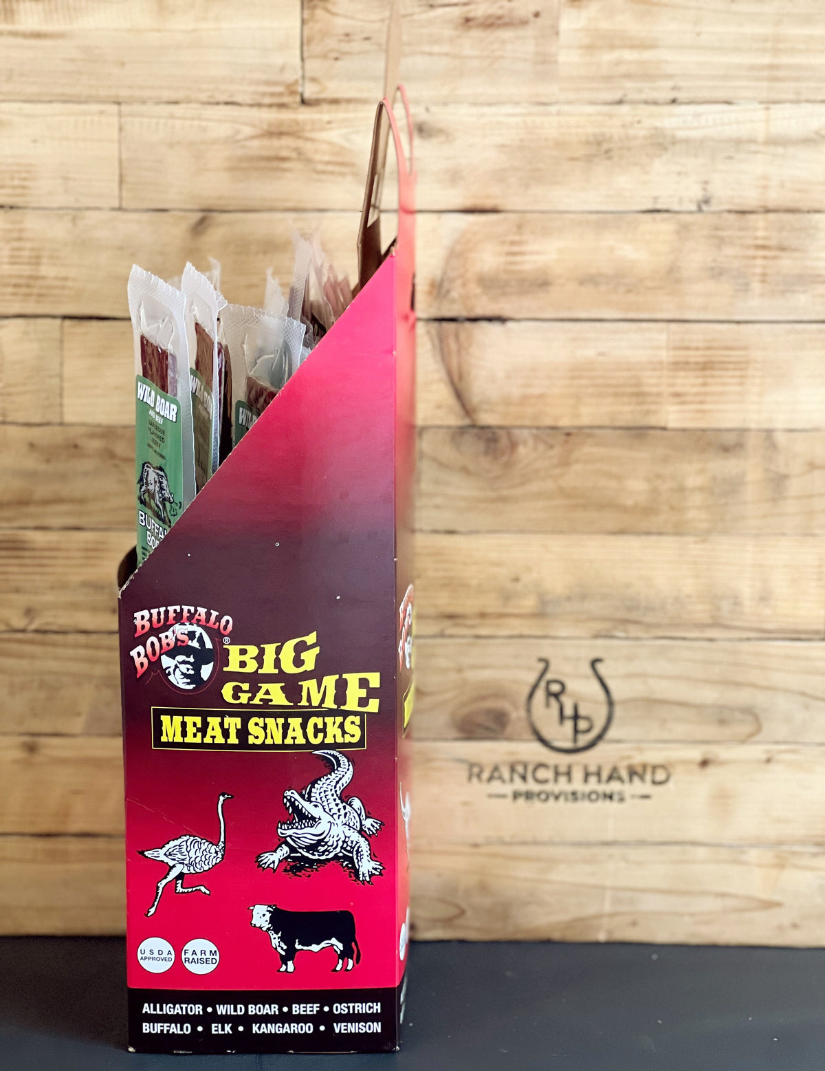 Wild Boar Jerky — BBQ Style, Meat from Ranch Hand Provisions