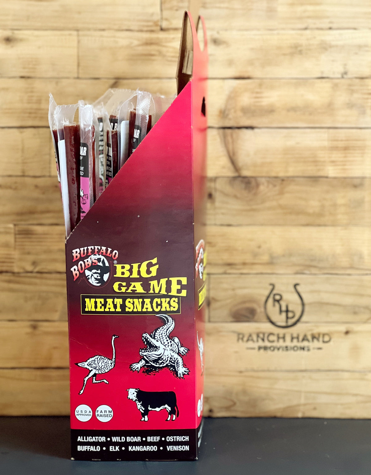 BBQ Wild Boar Stick, Meat from Ranch Hand Provisions