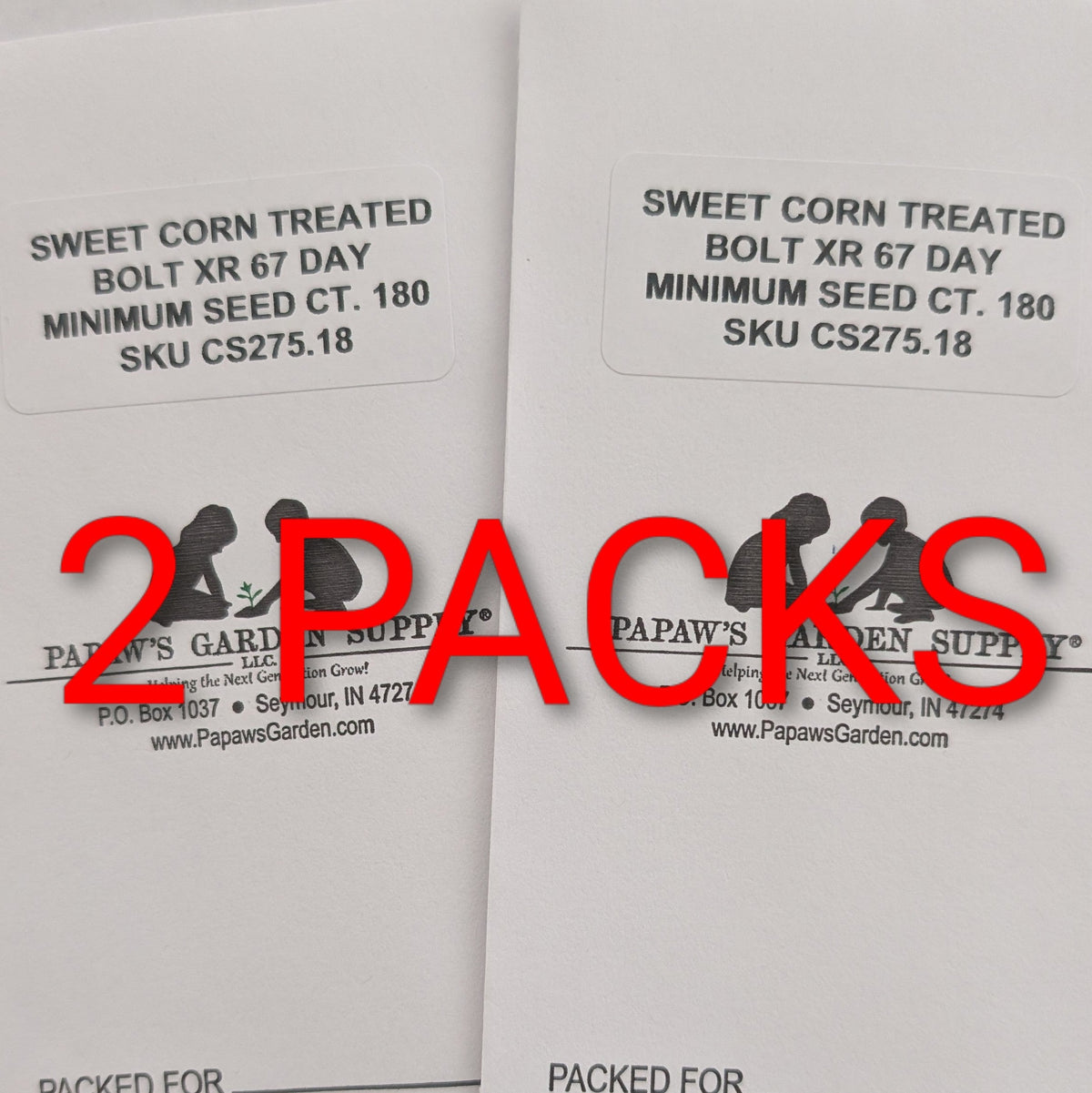 BOLT XR Extra Early 67 DAY Treated Bicolor Sweet Corn Seeds, image 4 of 7