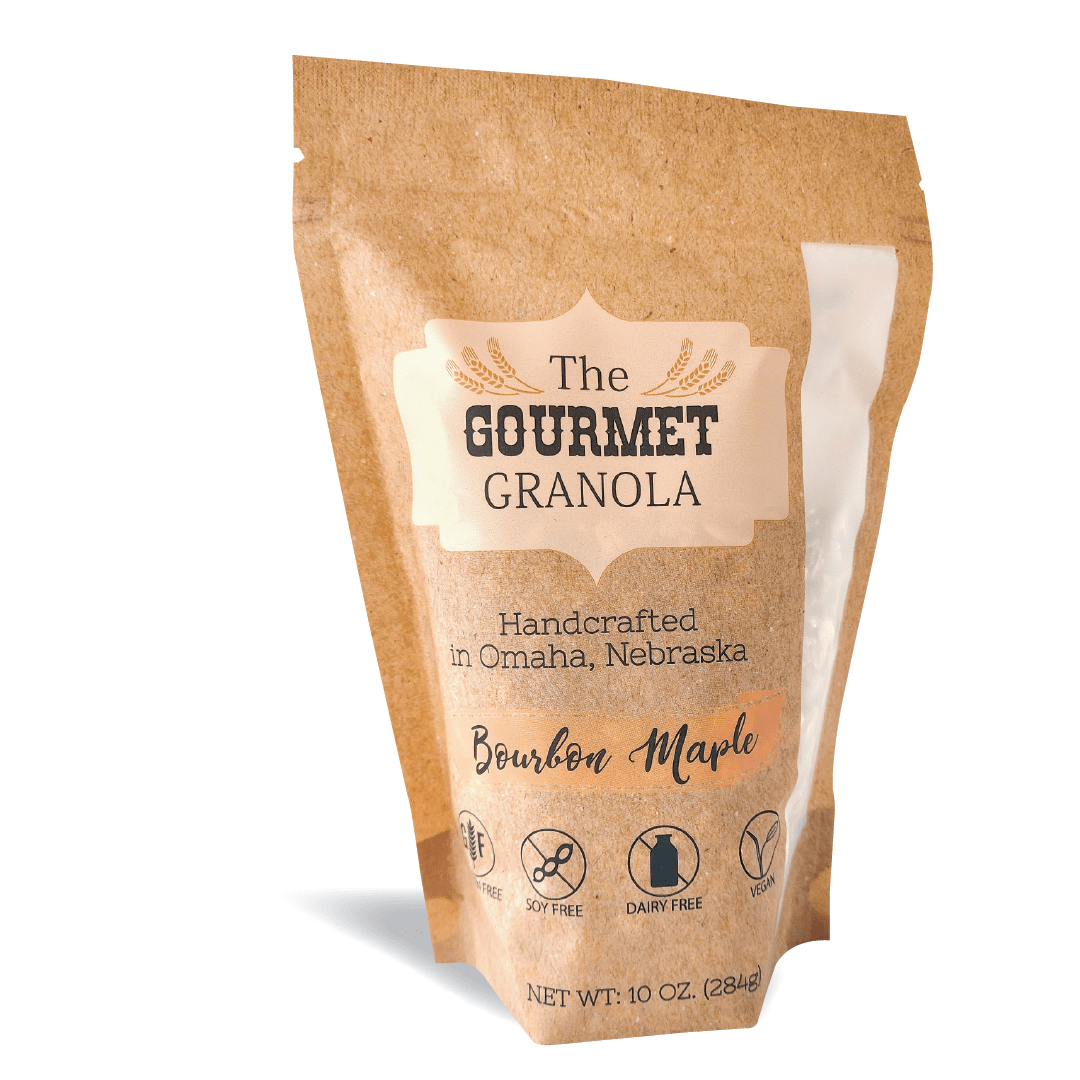 Bourbon Maple Granola, Cereal & Granola from The Gourmet Granola