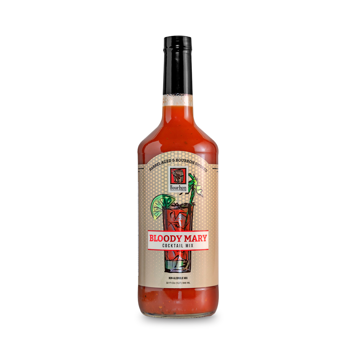 Barrel Aged & Bourbon Smoked Bloody Mary Mix, Simple from Bourbon Barrel Foods