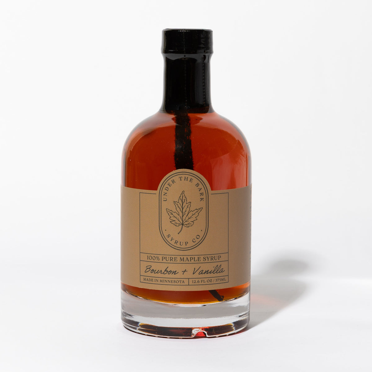 Bourbon + Vanilla Maple Syrup from Under The Bark Syrup Co