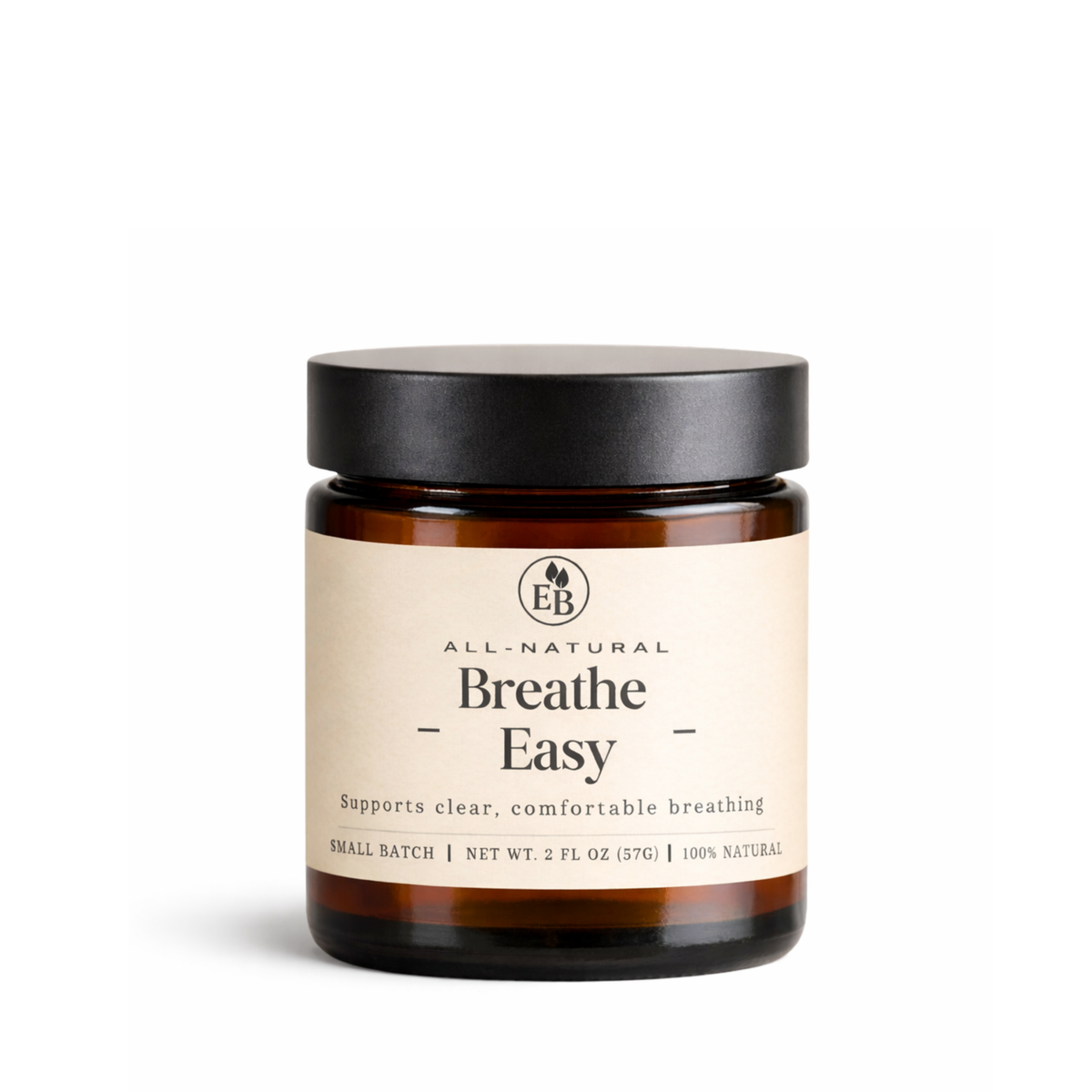 Breathe Easy Balm - Chest & Sinus Support, Balm from Elderberry Boost, LLC