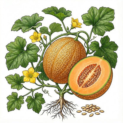 CANTALOUPE Seeds, Minnesota Midget