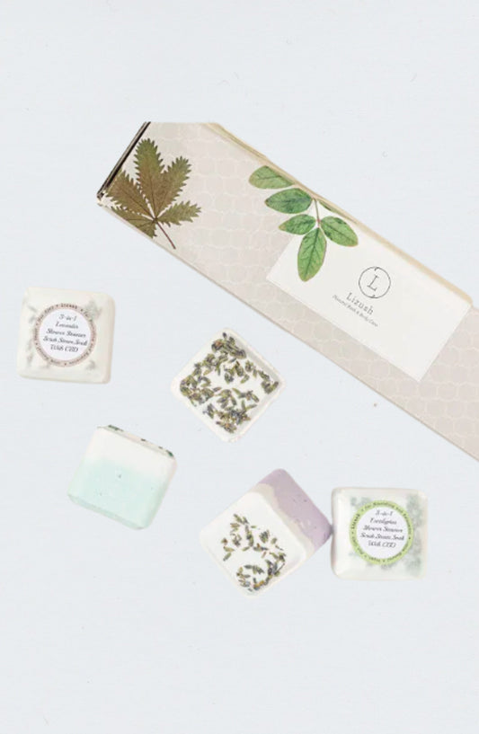 CBD Shower Steamers Gift Set with CBD - 5 Big Fizzies (THC Free), Health & Beauty from Lizush