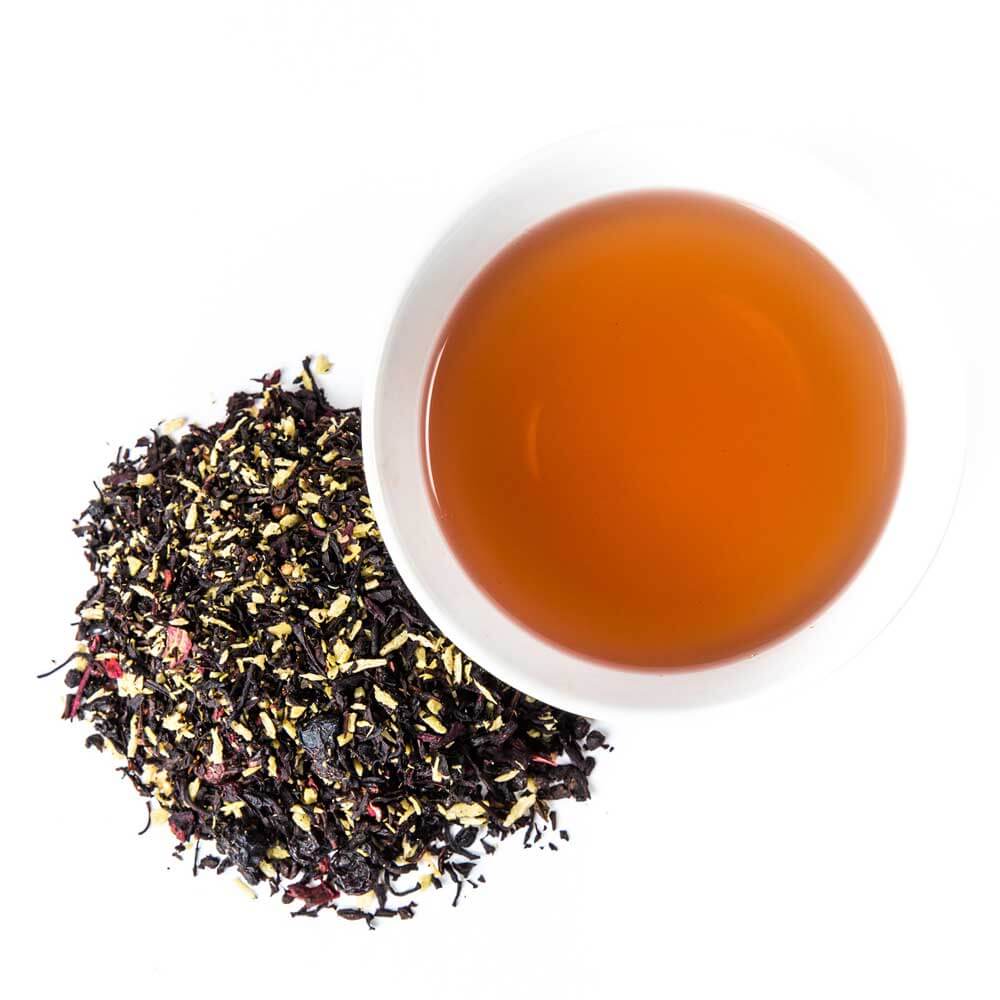 Cherry Christmas Muslin Bag of Loose Leaf Tea - 15 Servings, image 2 of 2