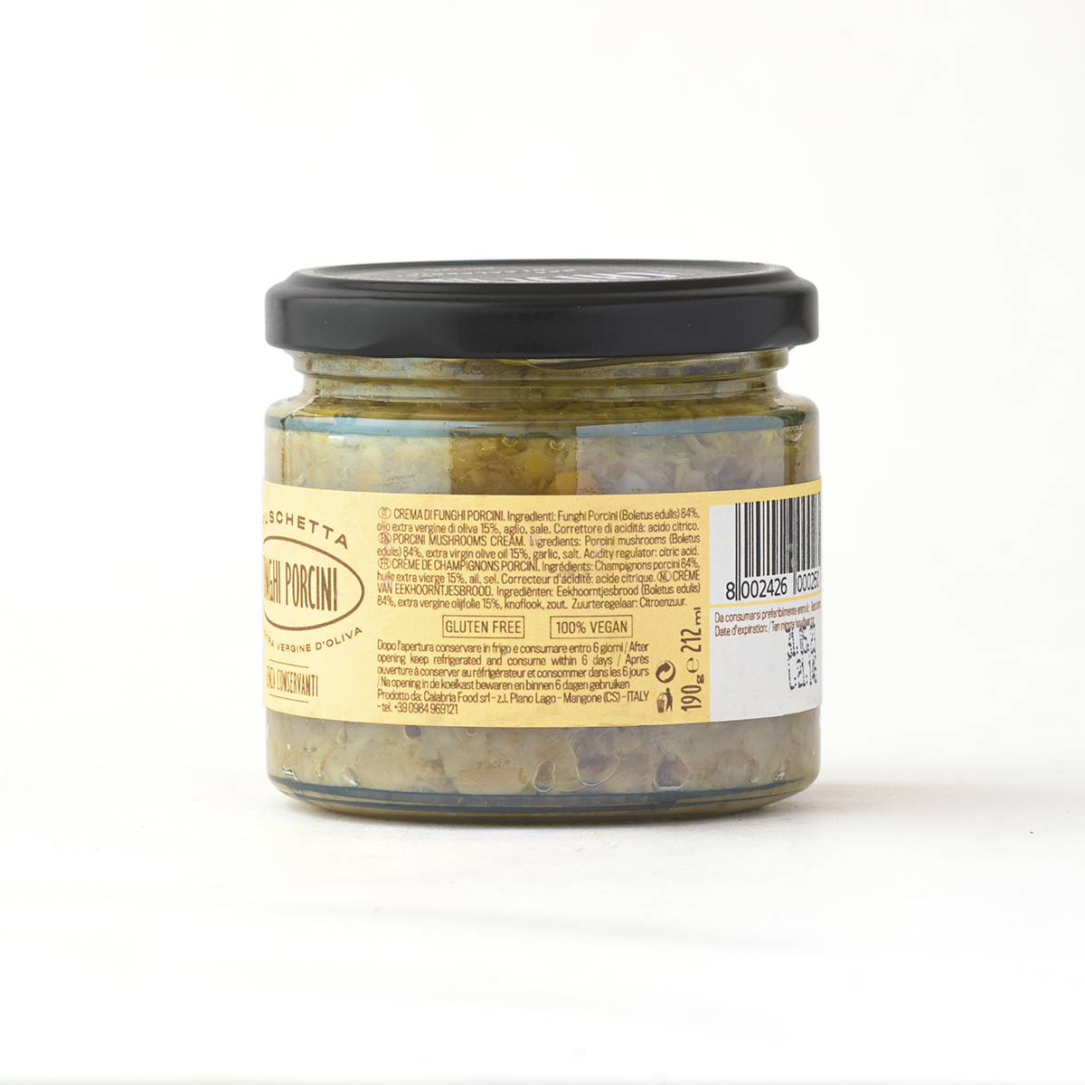 Famiglia Crispino Porcini Mushroom Bruschetta Spread — Wild Italian Funghi